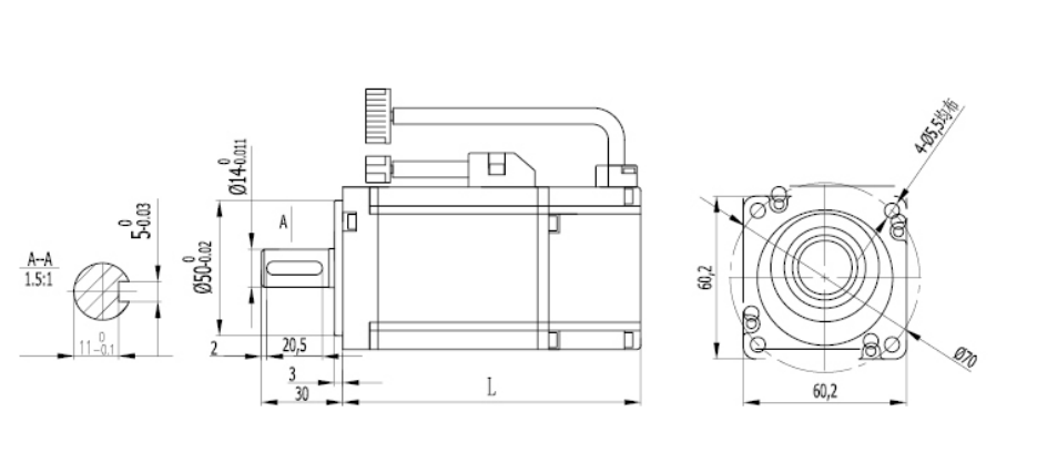 三科60系列伺服電機(jī)規(guī)格